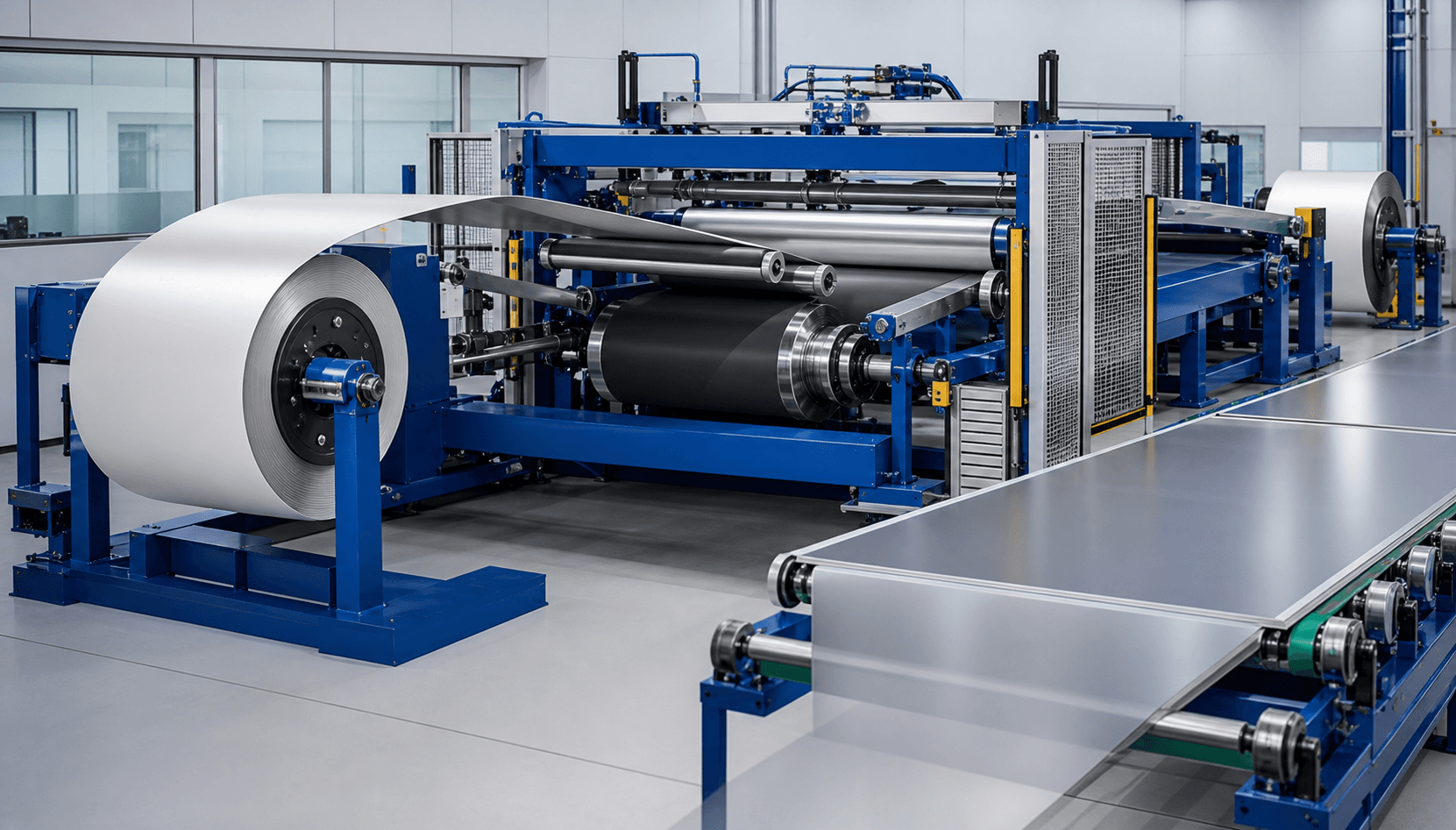 Alüminyum kompozit panel sürekli laminasyon hattı