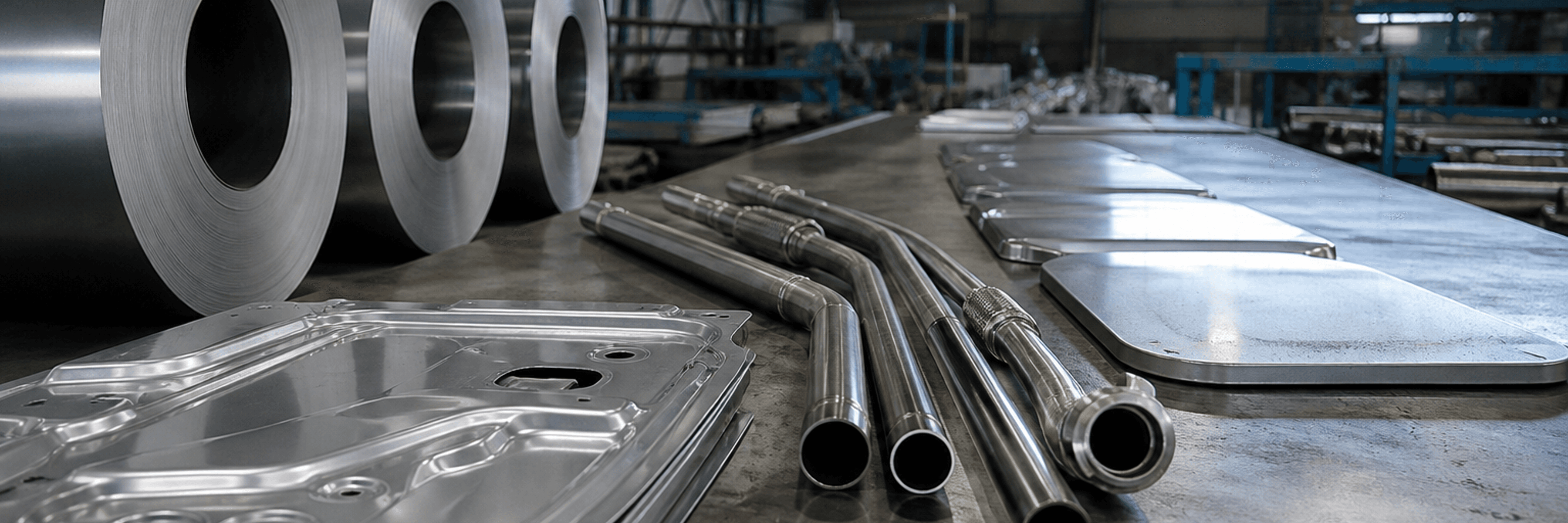 Otomotiv metal ürün kompozisyonu